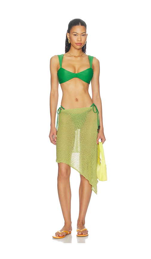 NICHOLAS Leni Double Strap Bikini Bottom With Beads At Hip | Thumbnail 5 NICHOLAS Leni Double Strap Bikini Bottom With Beads At Hip | Thumbnail 5