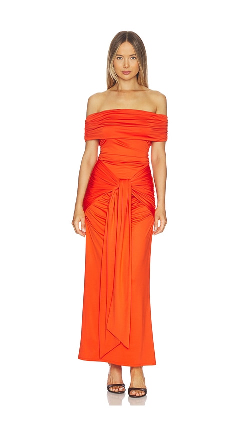 NIA ROBE CALISTA en Orange Taille XS Also en S 98 €
