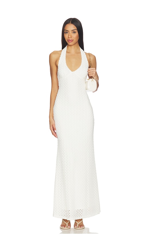NIA ROBE PLUMA en Ivory Taille XL Also en S M L 160 €