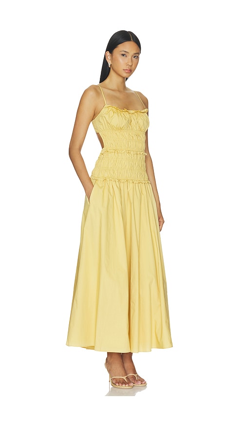 NIA ROBE DANTE en Yellow Taille XL Also en S XS M L 155$
