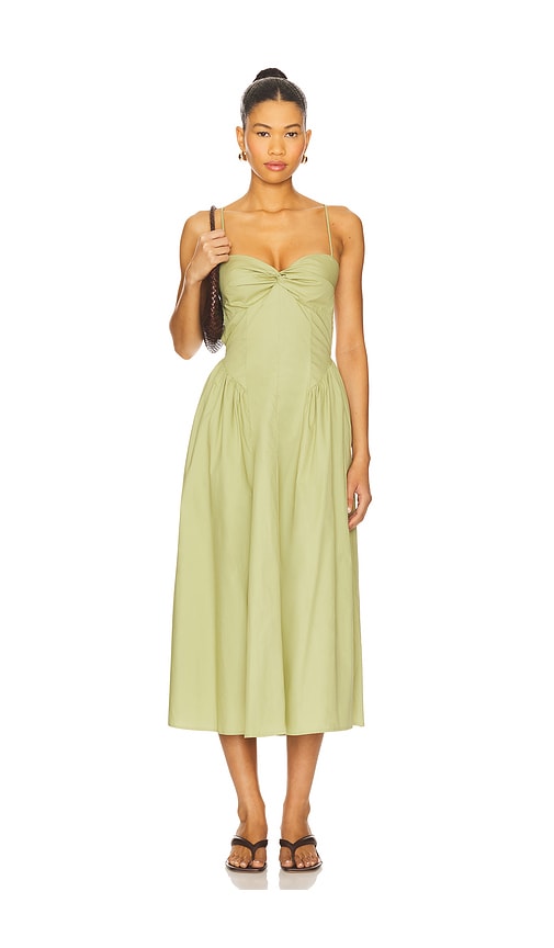 Destene Dress in Sage. - size XS (also in L, M, XL)
