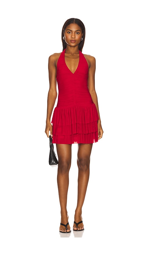 Kathleen Dress in Red. - size XL (also in L, M, S, XS)