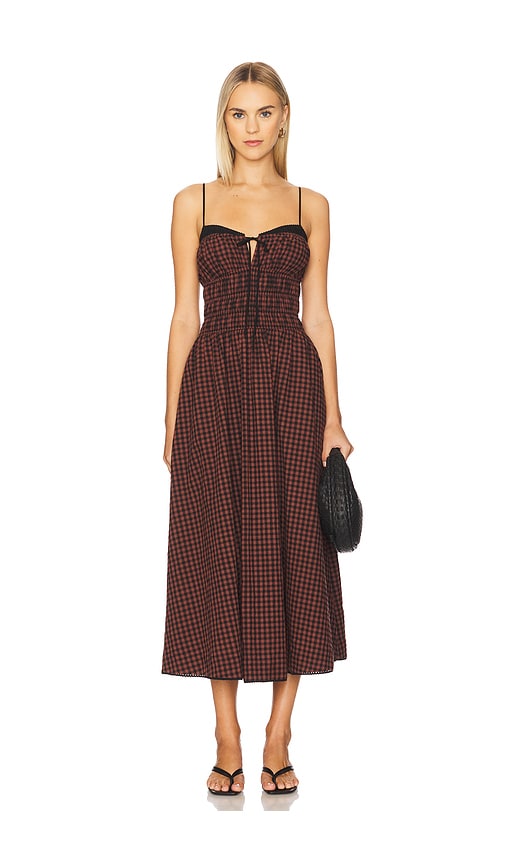 Nia Thomas Dress Rust In Red