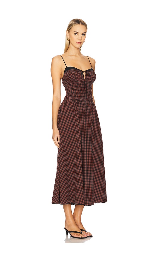 Nia Thomas Dress Rust In Red