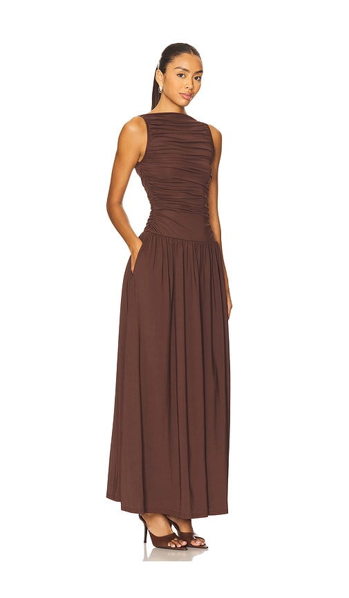 Nia Clea Dress In Blue