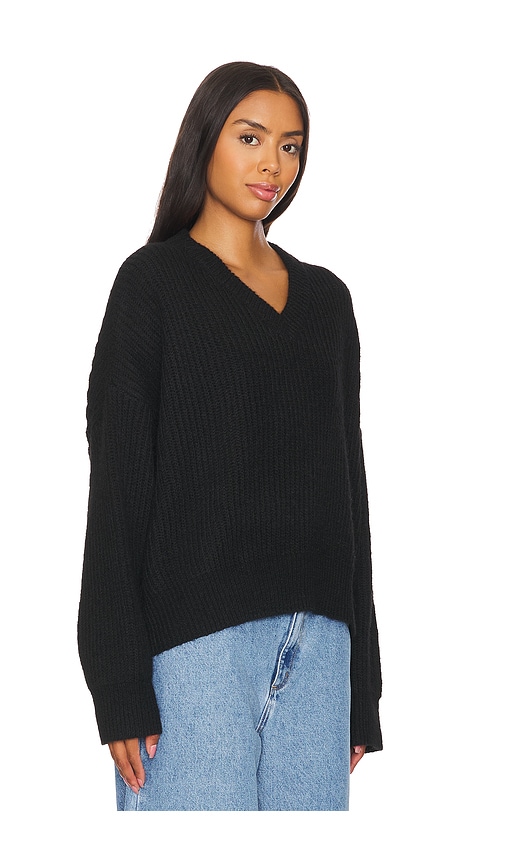 Shop Nia Freya Sweater In Black