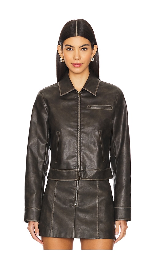 Nia Dallas Jacket In Mink