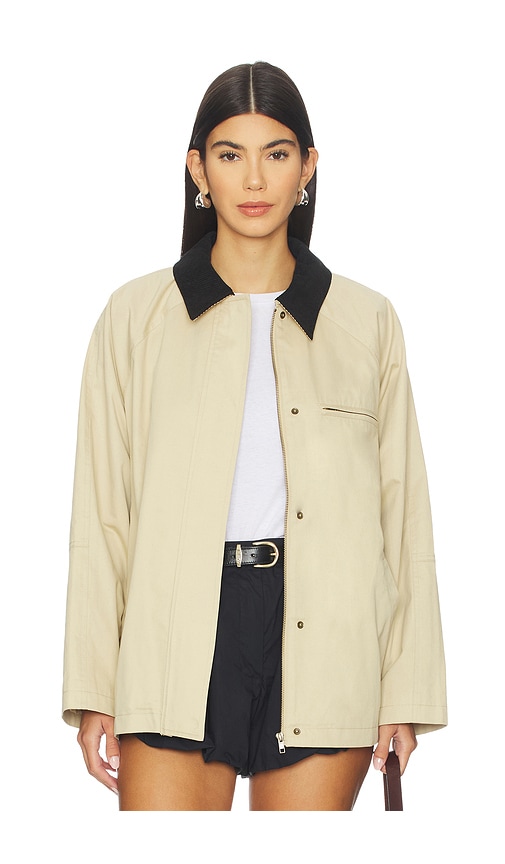 Nia Galilea Jacket In Brown