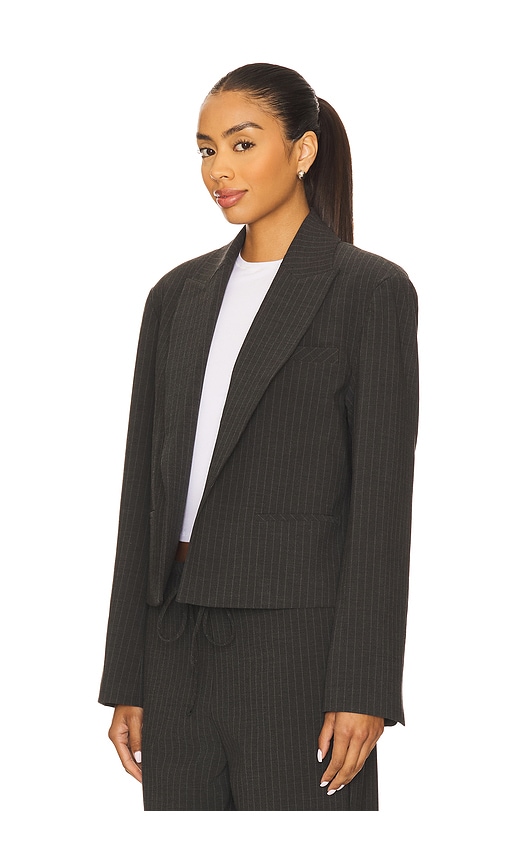 Nia Nerys Blazer In Gray