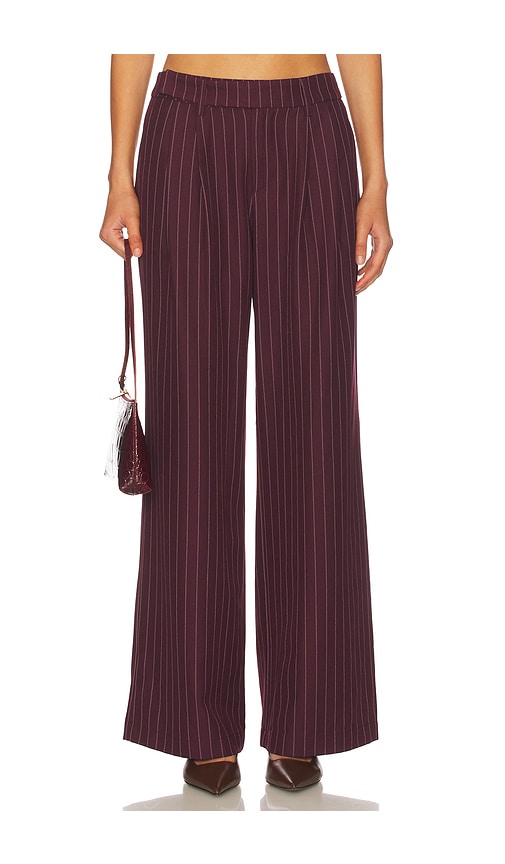 NIA PANTALON KARA en Burgundy Taille L Also en S XS 108 €