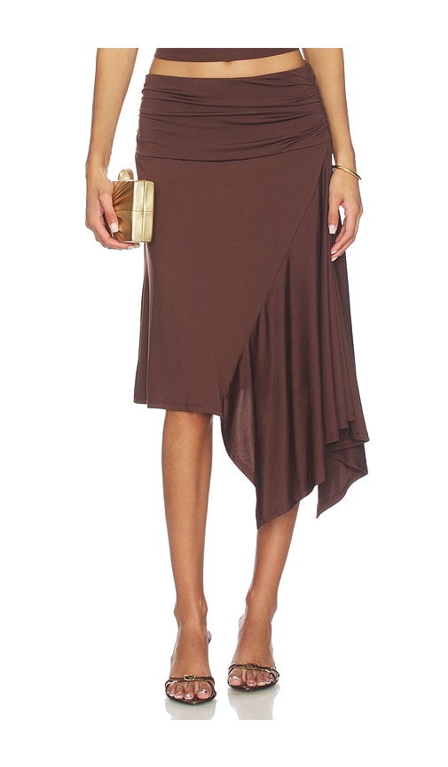NIA JUPE VINE en Chocolate Taille S Also en XS M L XL 87 €
