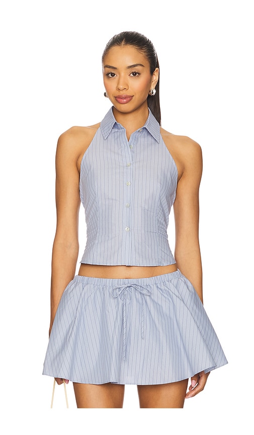 Pablo Top in Blue. - size XS (also in L, M, S, XL)