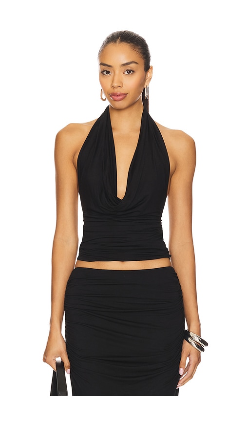 Declan Top in Black. - size XS (also in L, M, S, XL)