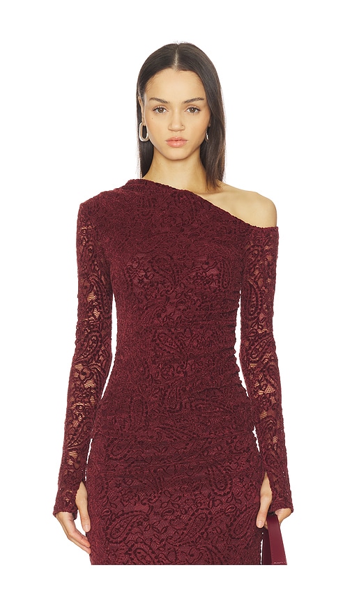 Nia Cleo Top In Brown