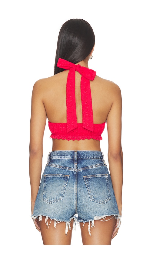  Nia Neckholder-top In Red. Größe Xs. Also In S, M, L, Xl. 