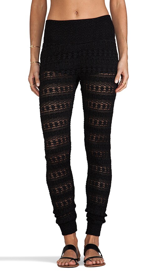 Autumn Leaf Lace Pant