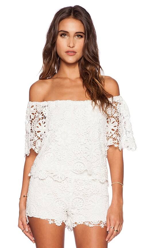 Caribbean Crochet Crop Blouse