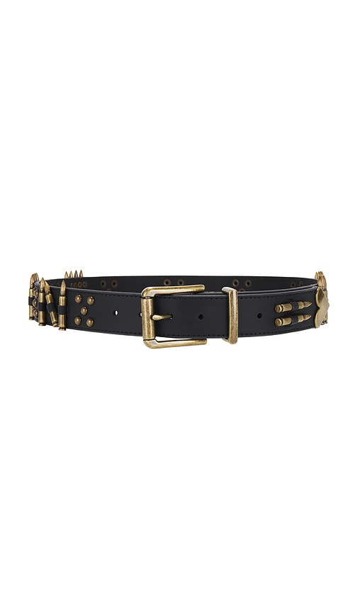 Shop Niihai Bullet Belt In Black