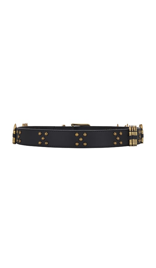 Shop Niihai Bullet Belt In Black