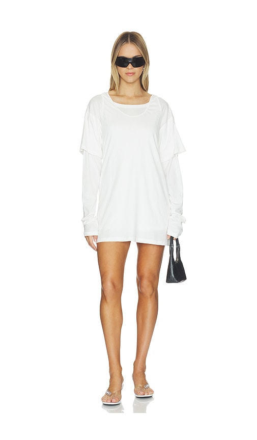 NIIHAI Long Sleeve T-shirt Dress