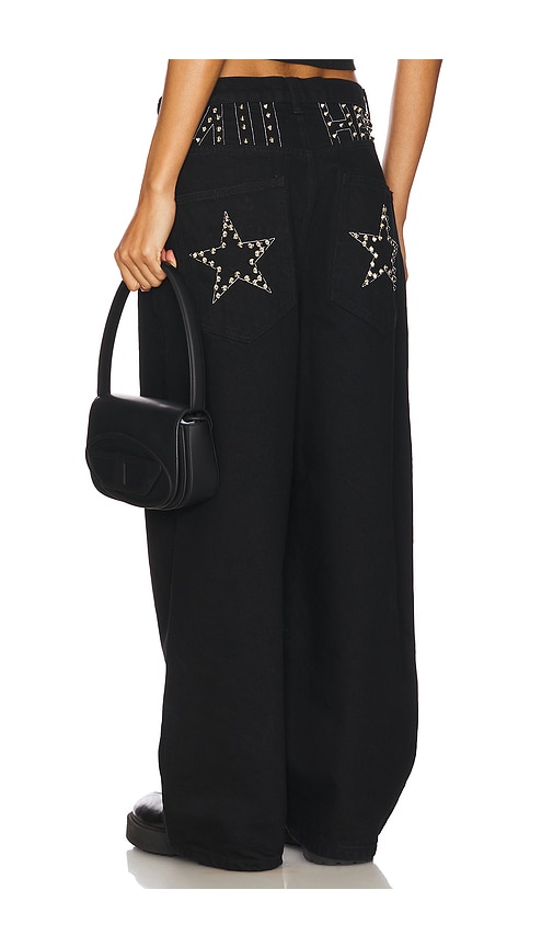 NIIHAI Baggy Jeans With Studs