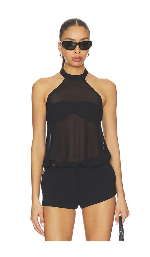 NIIHAI Midnight Top in Black. - size XS (also in S, M, L, XL)