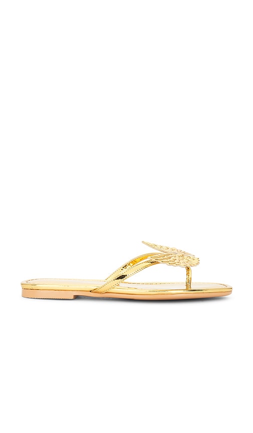 Niihai Wings Sandal In Gold