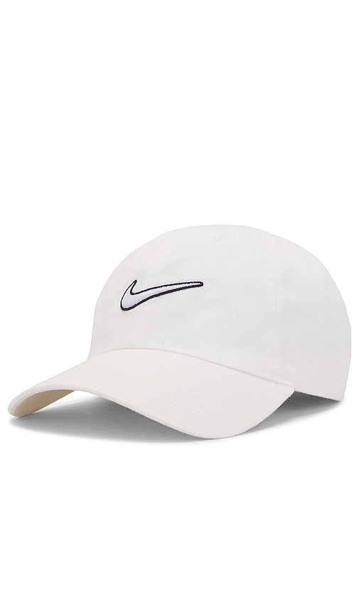 Shop Nike Nsw H86 Swoosh Wash Cap In White