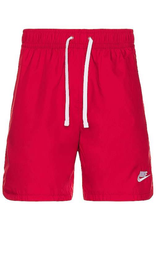 Nike Club shorts in red