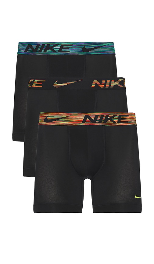 Nike Essential Micro Boxer Brief 3 Pack In Black