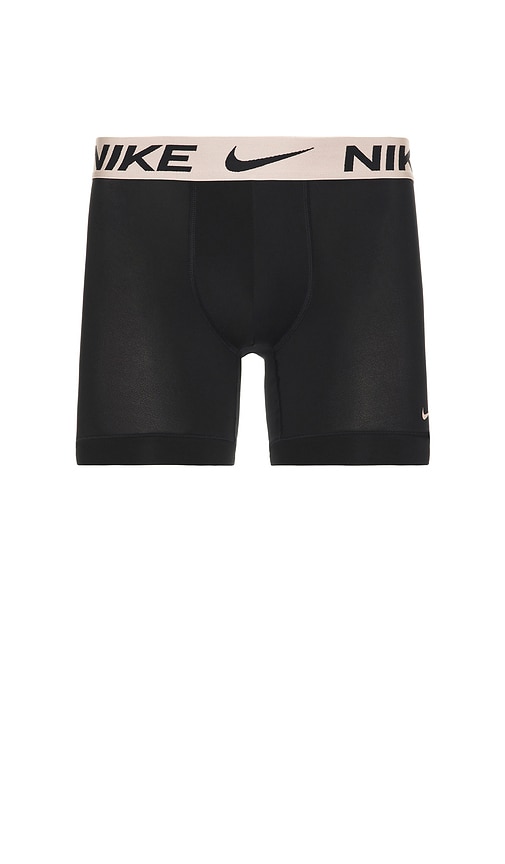 Nike Essential Micro Boxer Brief 3 Pack In Black