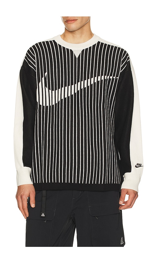 Nike Jersey Sweater In Black