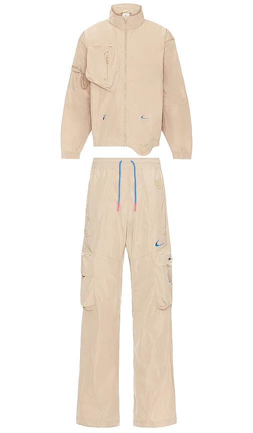 純正価格NIKE AS M NRG OFF-WHITE TRACKSUIT KHAKI ジャケット・アウター