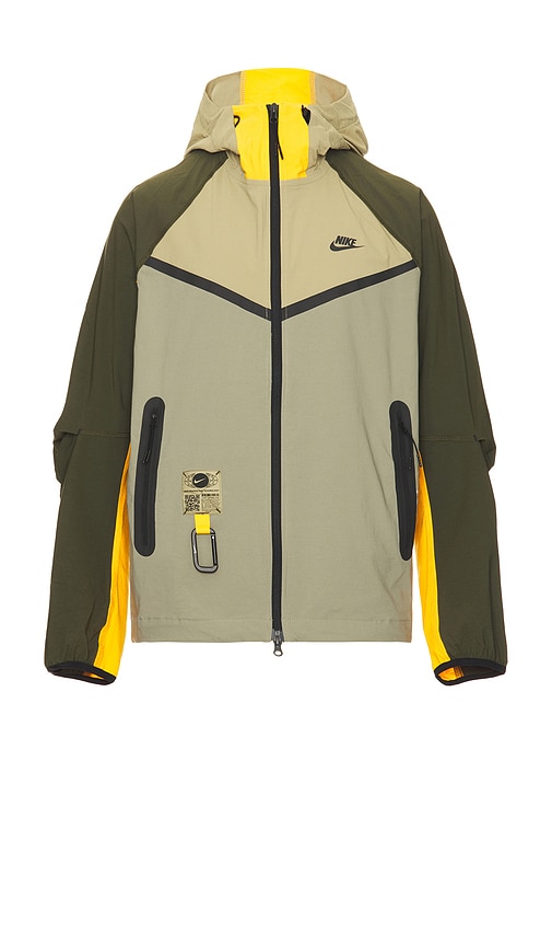 Nike Tech Fleece Aeroloft 800 Goose Down Jacket Olive Green