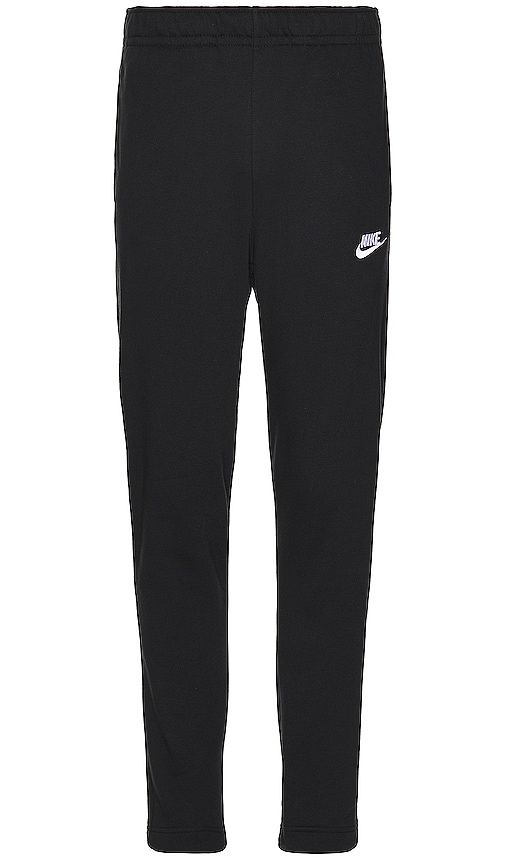 Shop Nike Club Sweatpant In Black & White