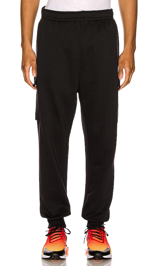 Nike Nsw Club Cargo Pant In Black & White | ModeSens