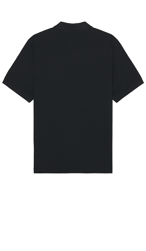 Shop Nike Club (nsw) Short-sleeve Polo In Black & White