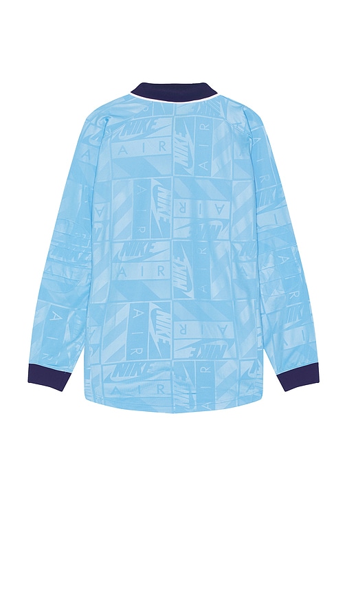 Nike Air Long Sleeve Jersey In University Blue & Black