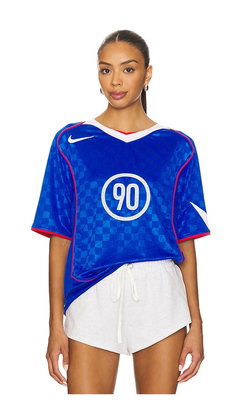 Nike Total 90 Soccer Jersey in Blue | REVOLVE