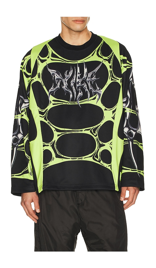 Nike Long-sleeved Jersey In Black