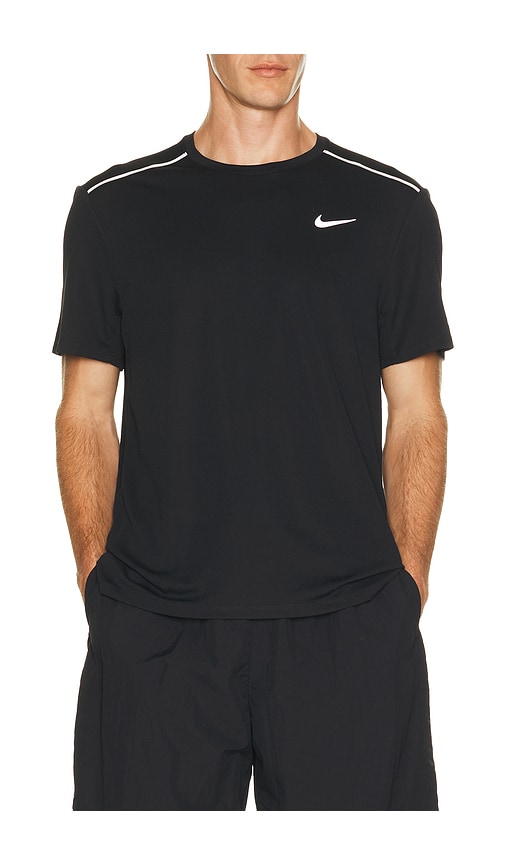 Nike Miler Dri-fit Uv Short-sleeve Running Top