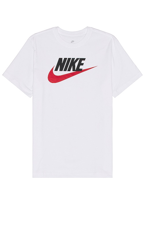 Nike M NSW TEE ICON FUTURA in White.