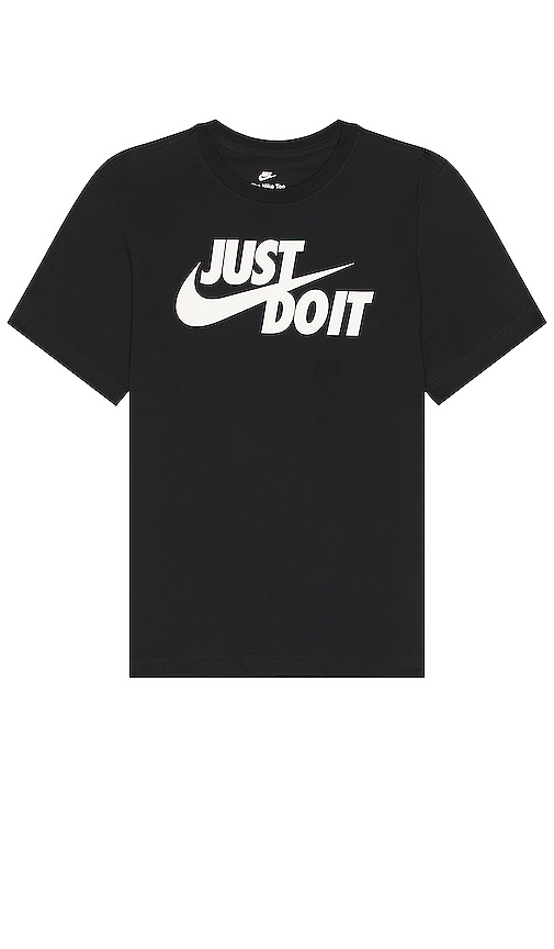 Nike Icon Just Do It T-Shirt - Black