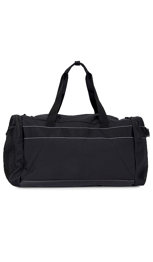 Shop Nike Training Duffel Bag (medium, 51l) In Black & Enigma Stone
