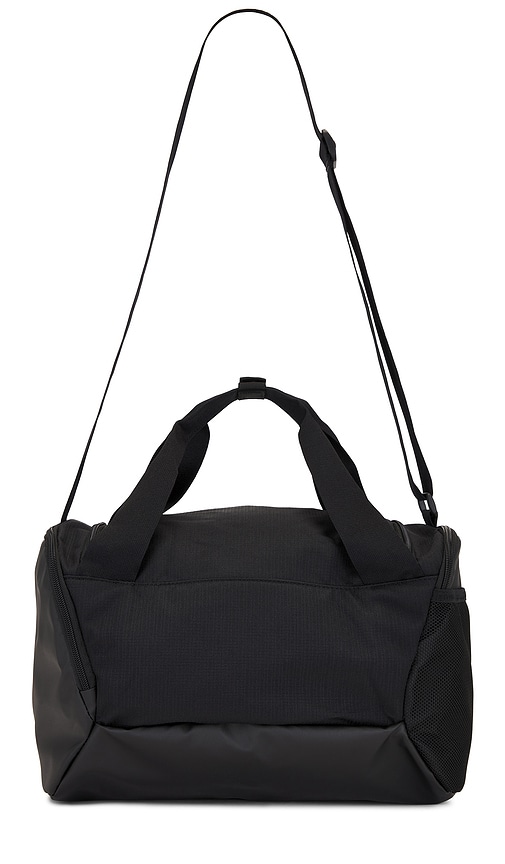 Shop Nike Training Duffel Bag (extra Small, 25l) In Black & White