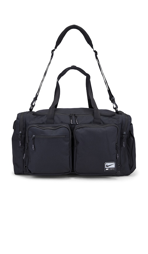 Nike Utility Power 2.0 Duffel Bag (medium, 51l) In Black & White