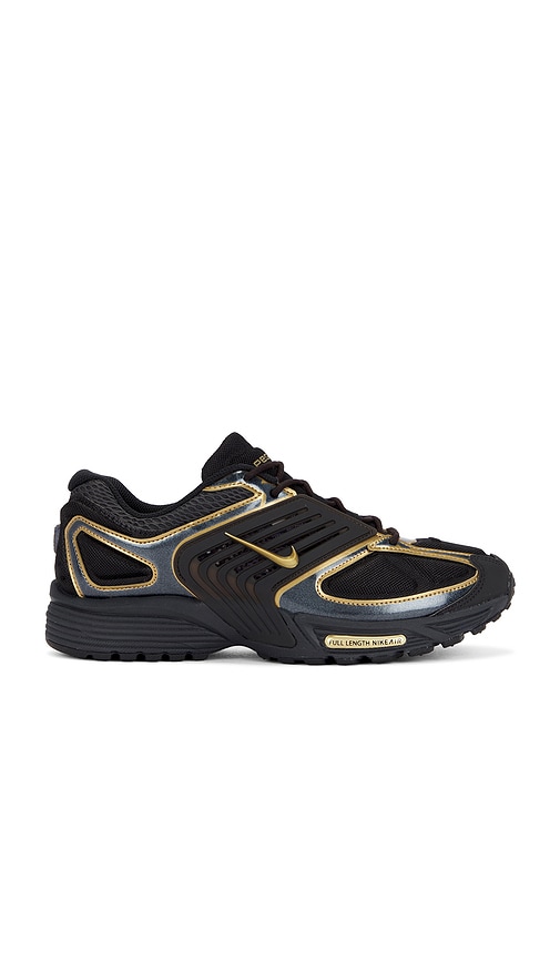 Nike Air Pegasus Wave Prm Sneakers In Black  Metallic Gold  Anthracite  & Grid
