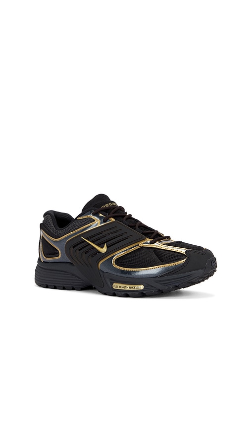Nike Air Pegasus Wave Prm Sneakers In Black  Metallic Gold  Anthracite  & Grid