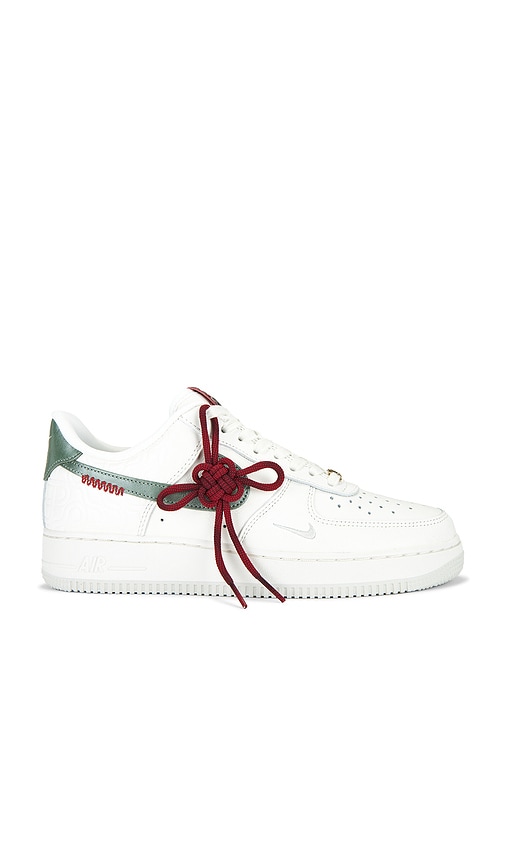 Nike Air Force 1 '07 Sneakers In Sail  Jade Horizon  & Light Bone