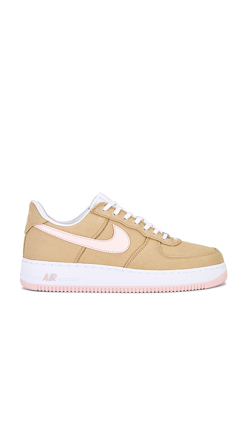 Nike Low-top Rubber Sole Sneakers With Contrast Stitching In Brown
